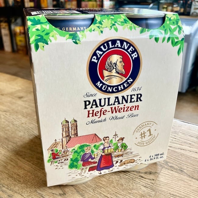 Paulaner Hefe-Weizen 4pk