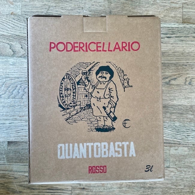 Cellario Quantobasta Rosso 3L Box