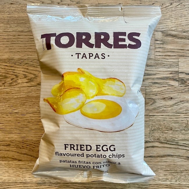 Torres Selecta Potato Chips Small Fried Egg