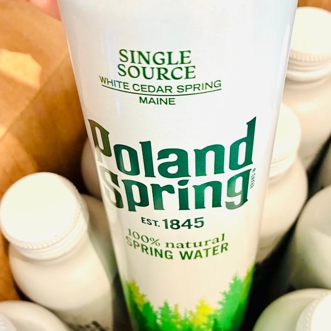 Poland Spring Water