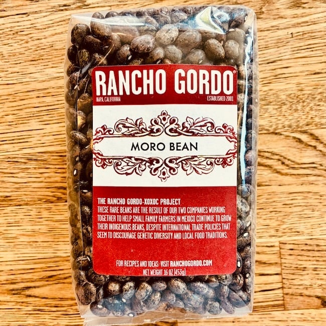Rancho Gordo Moro Bean