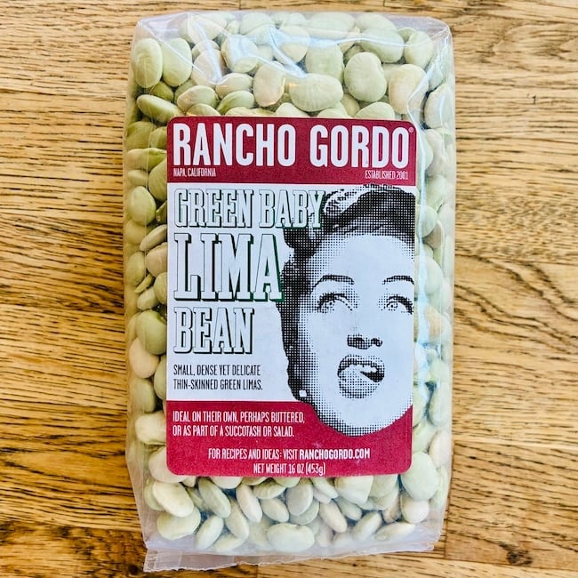 Rancho Gordo Green Baby Lima Bean