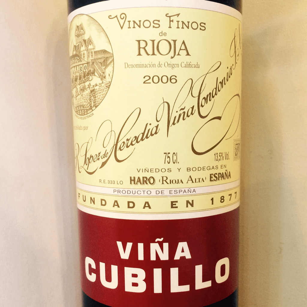 2017 R. Lopez de Heredia Rioja Crianza "Vina Cubillo"