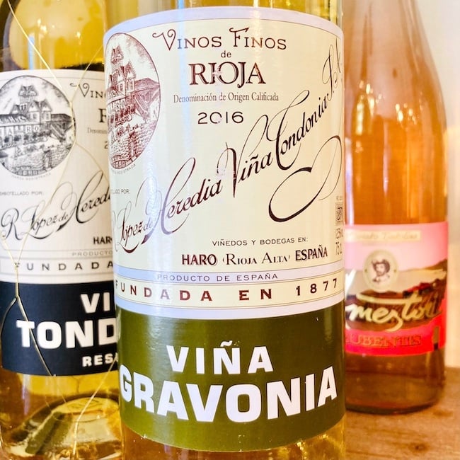 2017 R. Lopez de Heredia "Viña Gravonia" Rioja Crianza Blanco