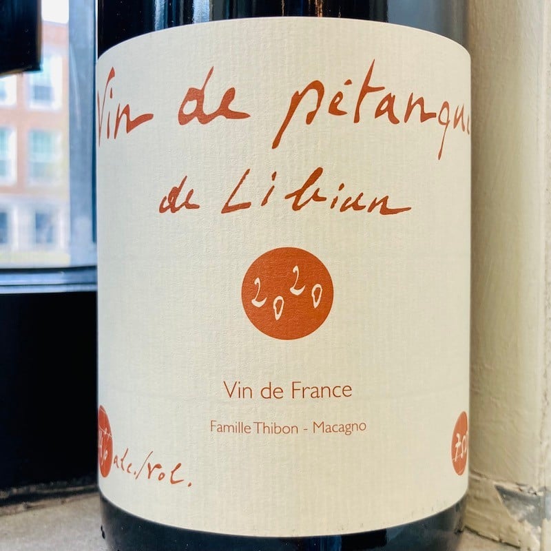 2024 Mas de Libian “Vin de Petanque”