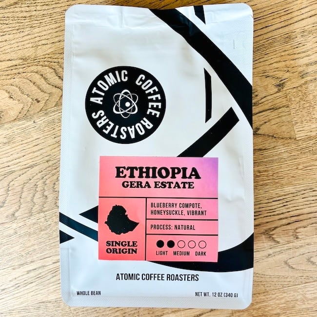 Atomic Coffee Roasters Limited Release Ethiopia "Gera Estate"