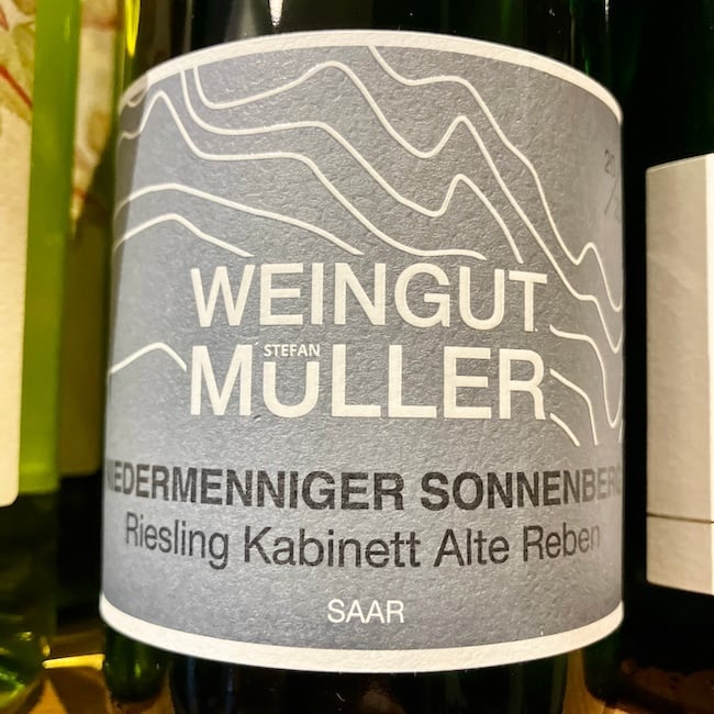 2023 Stefan Muller Niedermenniger Sonnenberg Riesling Kabinett Alte Reben