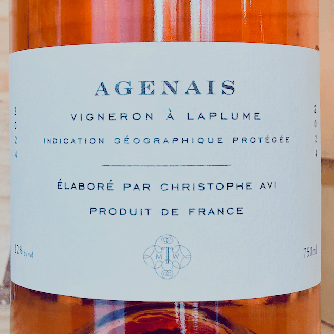 2024 Mary Taylor (Christophe Avi) Agenais Rosé