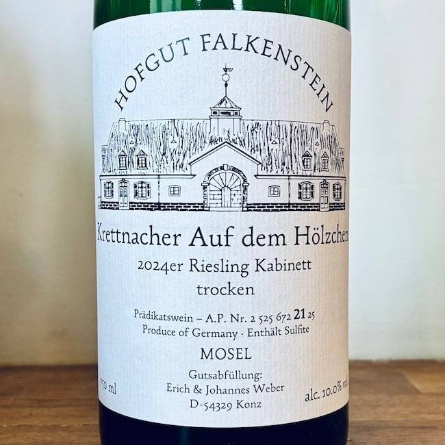 2025 Hofgut Falkenstein Krettnacher Auf dem Holzchen Riesling Kabinett trocken AP21