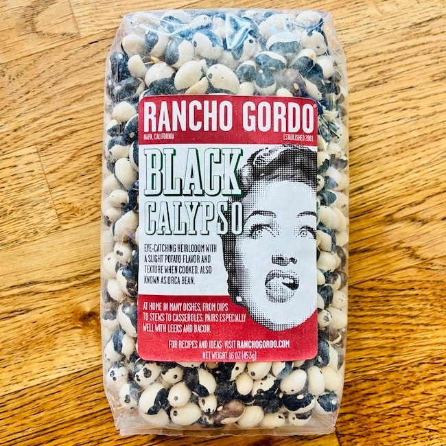 Rancho Gordo Black Calypso Bean