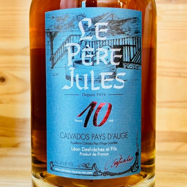 Le Pere Jules Calvados Pays d'Auge 10 Years Old