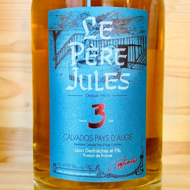 Le Pere Jules Calvados Pays d'Auge 3 Years Old