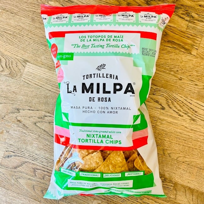 La Milpa Nixtamal Tortilla Chips 10 oz