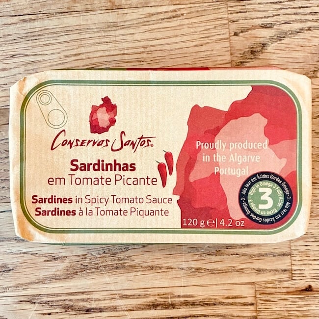 Conservas Santos Sardines in Spicy Tomato Sauce