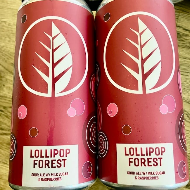 Deciduous Lollipop Forest Raspberry Sour 4pk
