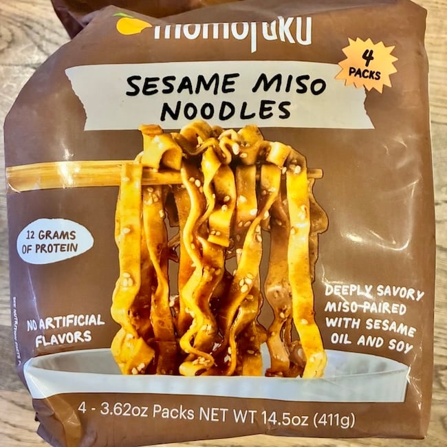 Momofuku Sesame Miso Noodles