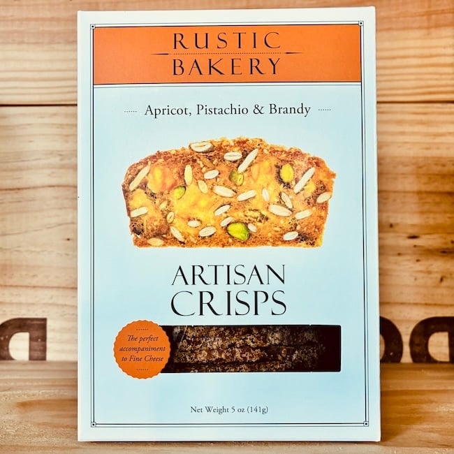 Rustic Bakery Apricot, Pistachio & Brandy Artisan Crisps 5oz