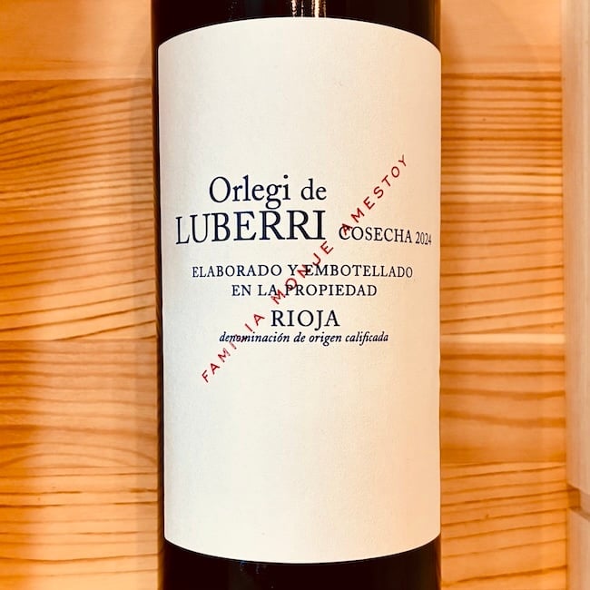 2024 Luberri Rioja "Orlegi"