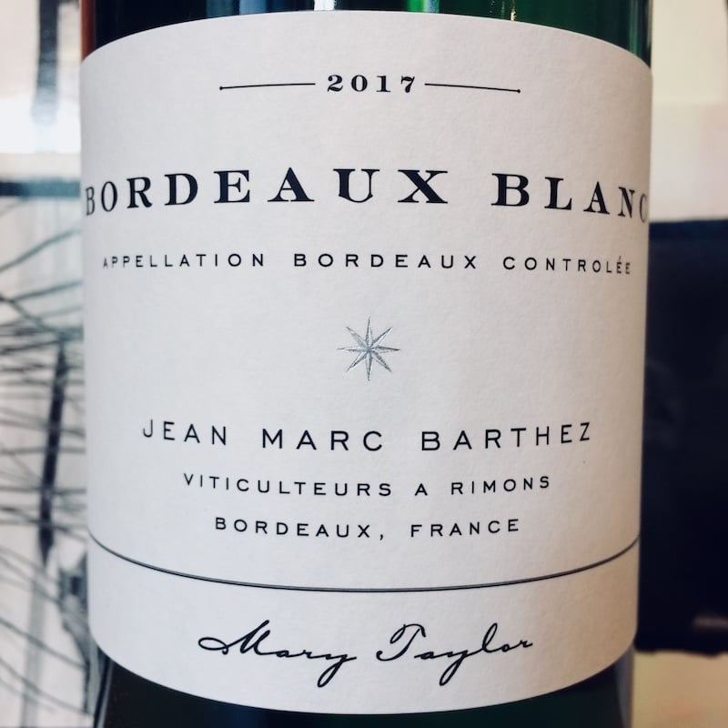 2024 Mary Taylor (Jean Marc Barthez) Bordeaux Blanc