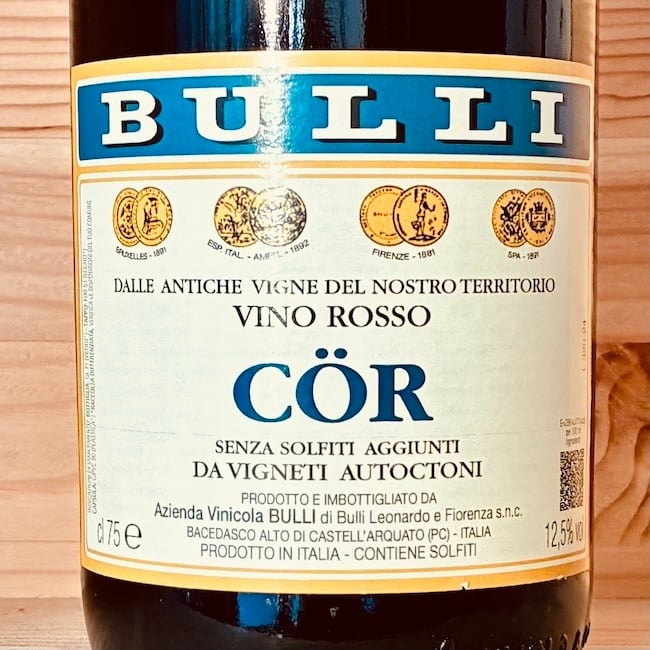 Bulli "Cor" Vino Rosso