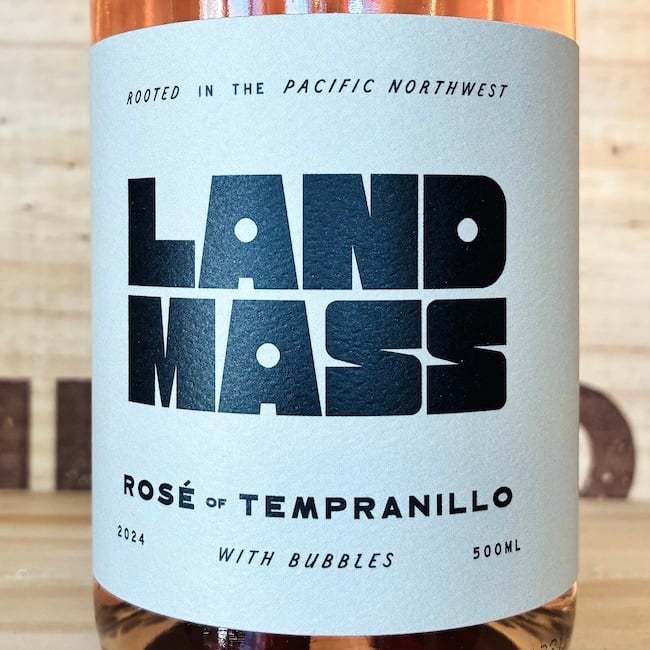 2024 Landmass Rosé of Tempranillo with bubbles