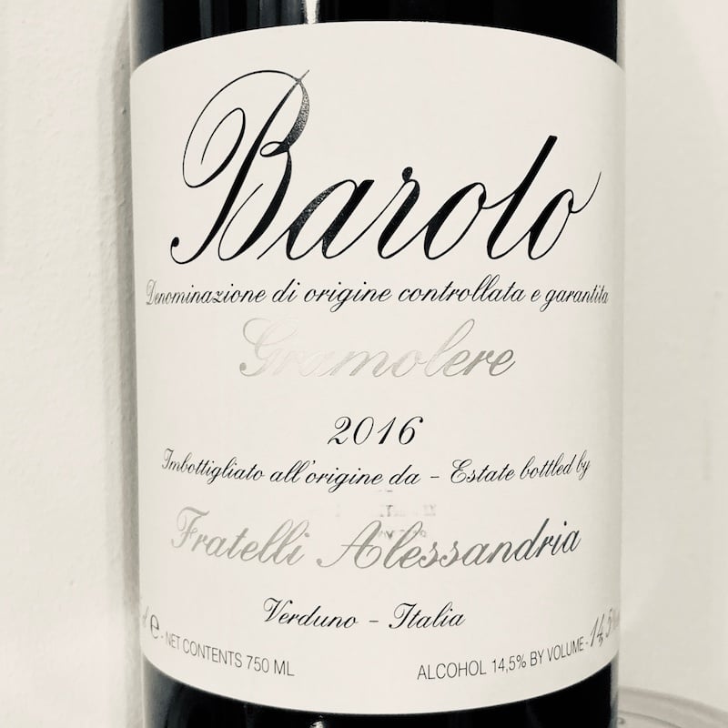 2021 Fratelli Alessandria Barolo Gramolere