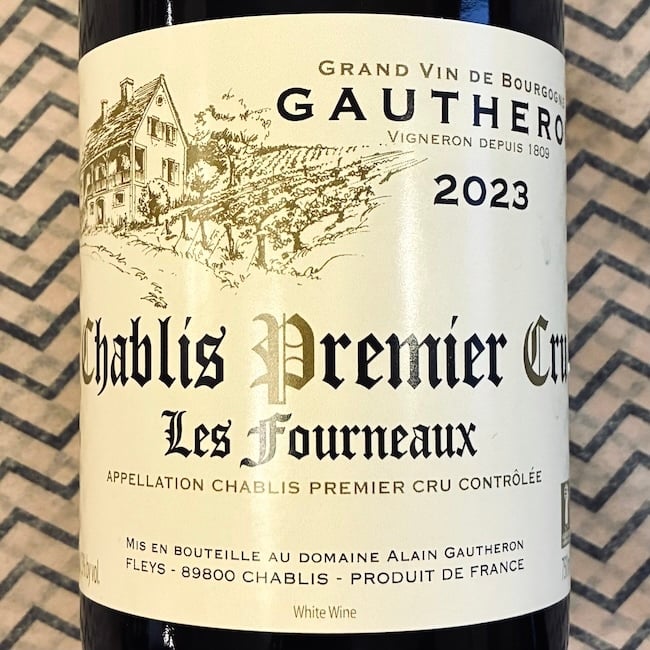 2023 Gautheron Chablis 1er Cru "Les Fourneaux"