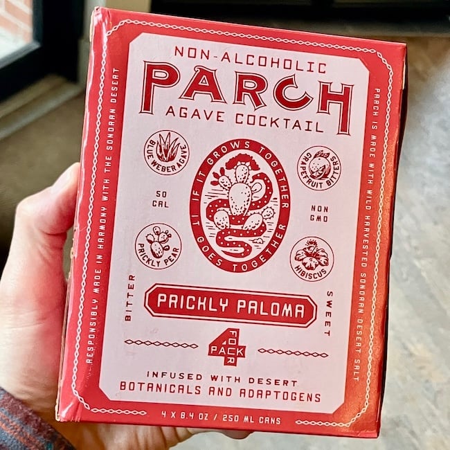 PARCH Prickly Paloma NA Agave Cocktail 4pk