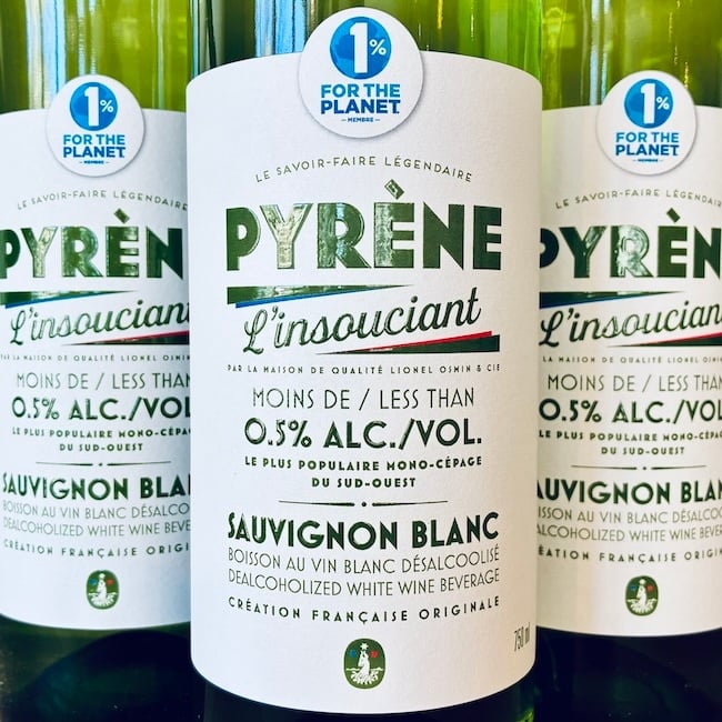 2023 Pyrène Sauvignon Blanc L'Insouciant -0.5% abv