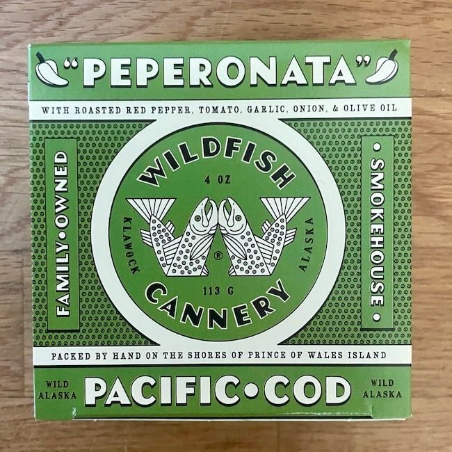 Wildfish Cannery Pacific Cod Peperonata 4oz
