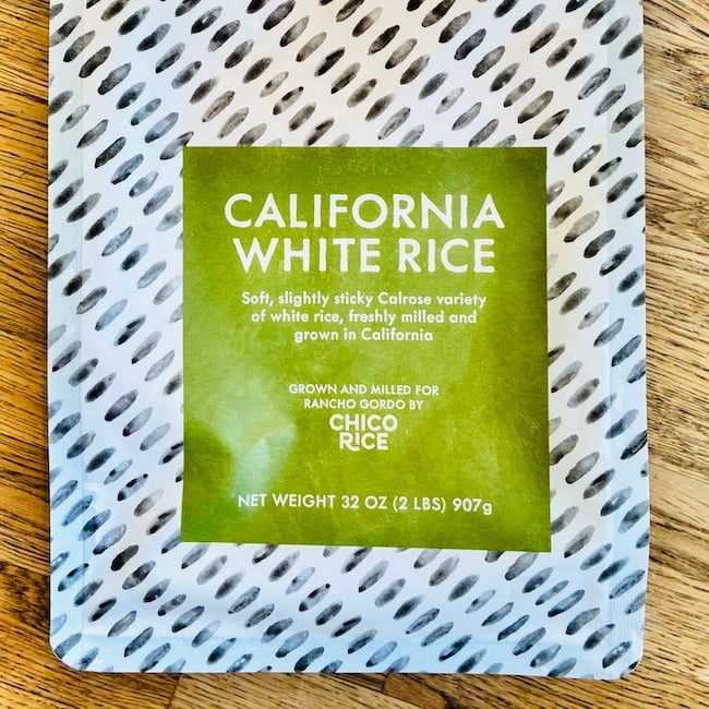 Rancho Gordo California White Rice 2 lb