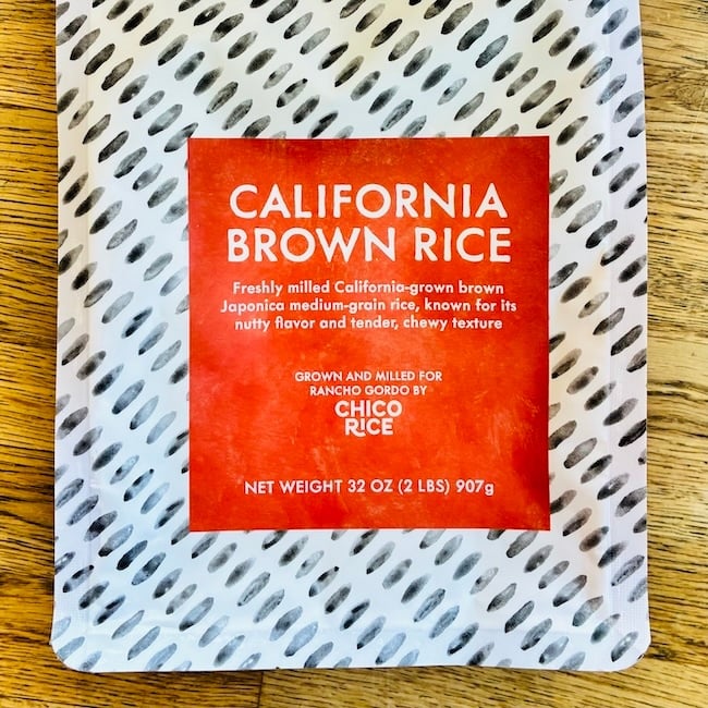 Rancho Gordo California Brown Rice 2 lb