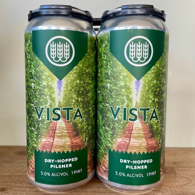 Schilling Vista Dry Hopped Pilsner 4pk