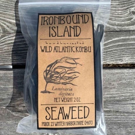 Ironbound Island Maine Wild Atlantic Kombu 2oz