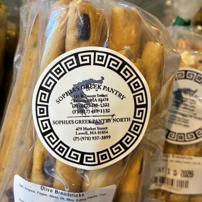 Sophia's Semi-Sweet Breadsticks