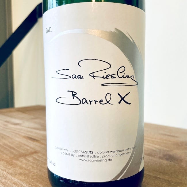 2025 Lauer "Barrel X" Riesling