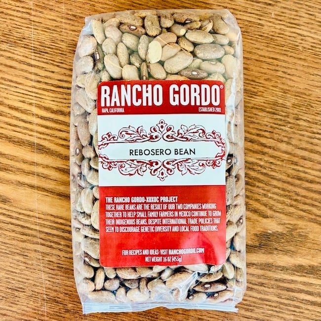 Rancho Gordo Rebosero Bean