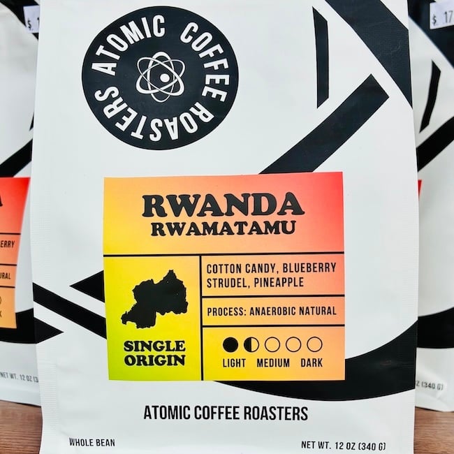 Atomic Coffee Roasters Limited Release Rwanda Rwamatamu