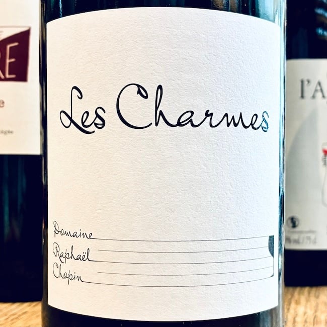 2020 Raphael Chopin Morgon "Les Charmes"