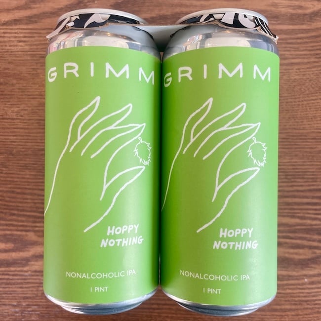 Grimm Hoppy Nothing non-alcoholic IPA 4pk