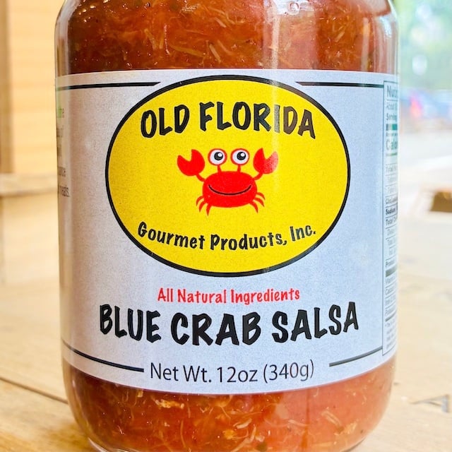 Old Florida Gourmet Mild Blue Crab Salsa 16oz