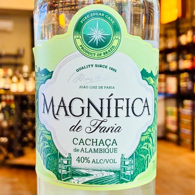Magnifica de Faria Cachaca "Cristal"