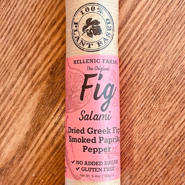 Hellenic Fig Salami with Smoked Paprika 6 oz