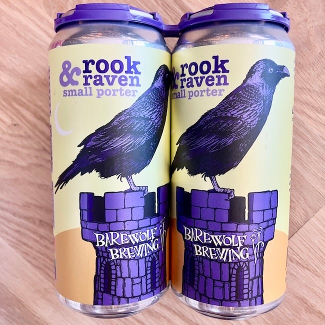 Barewolf Rook & Raven Small Porter 4pk