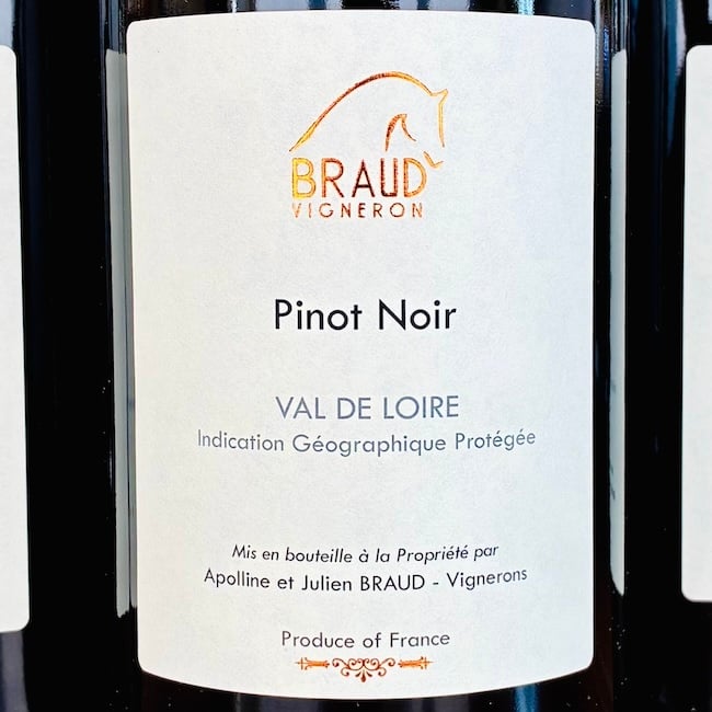 2025 Julien Braud Pinot Noir
