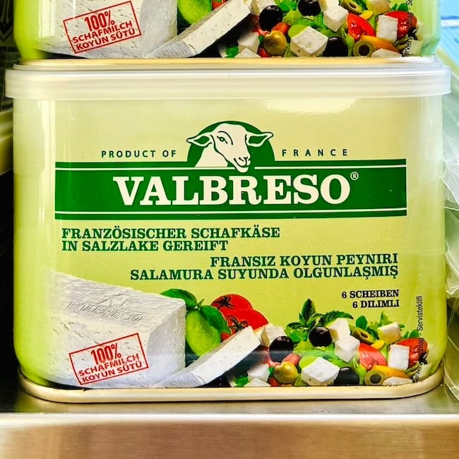 Valbreso Sheep Milk Feta 600 g