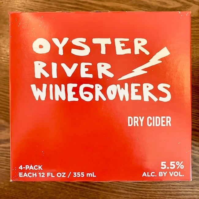 Oyster River Dry Cider 4pk