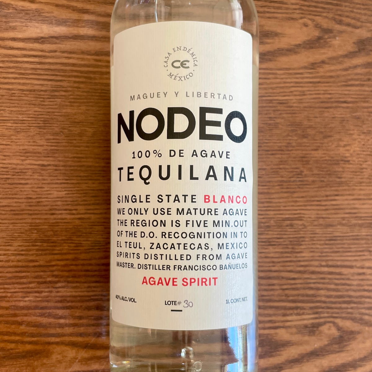 Nodeo Blanco Tequilana 1L
