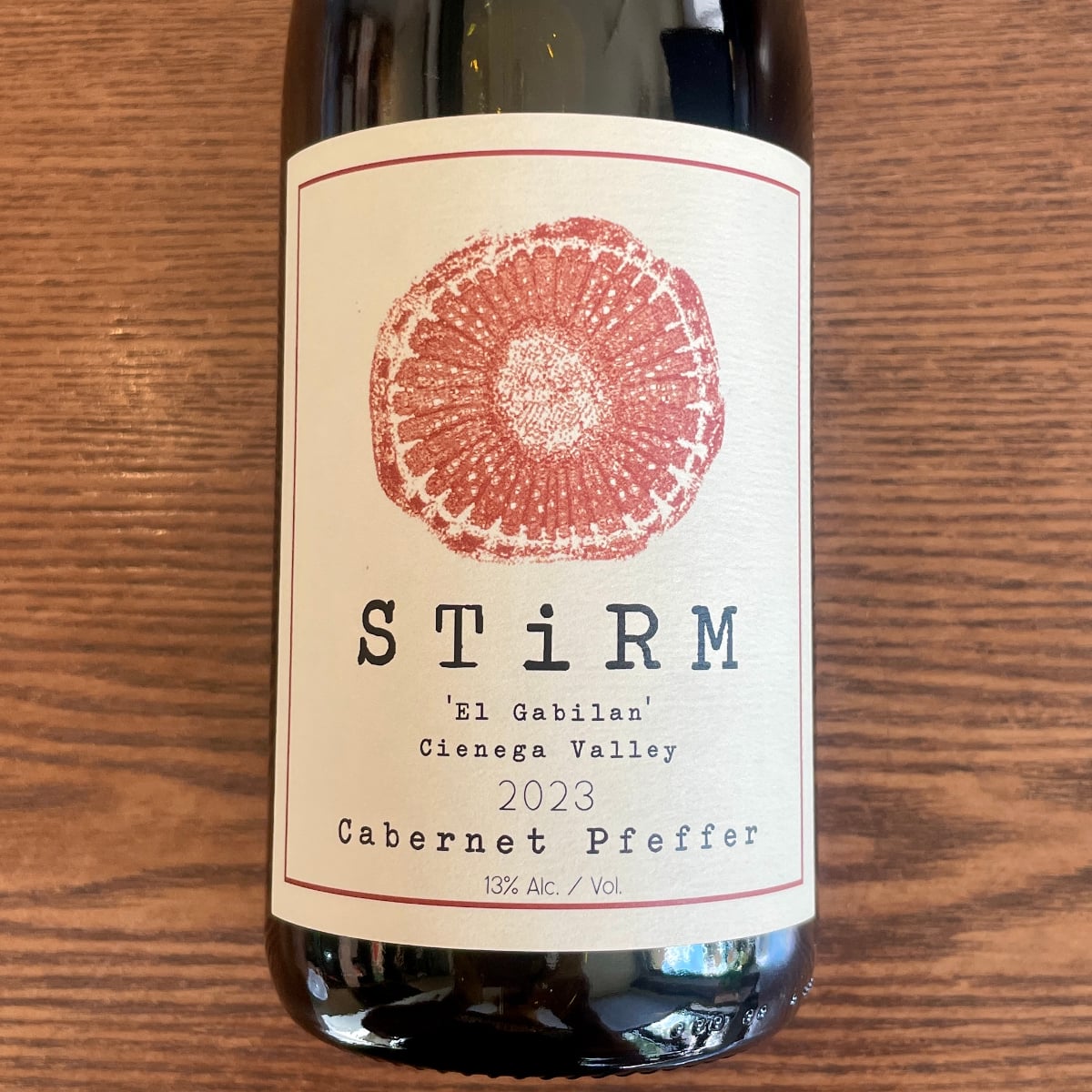 2023 Stirm Cabernet Pfeffer "El Gabilan"