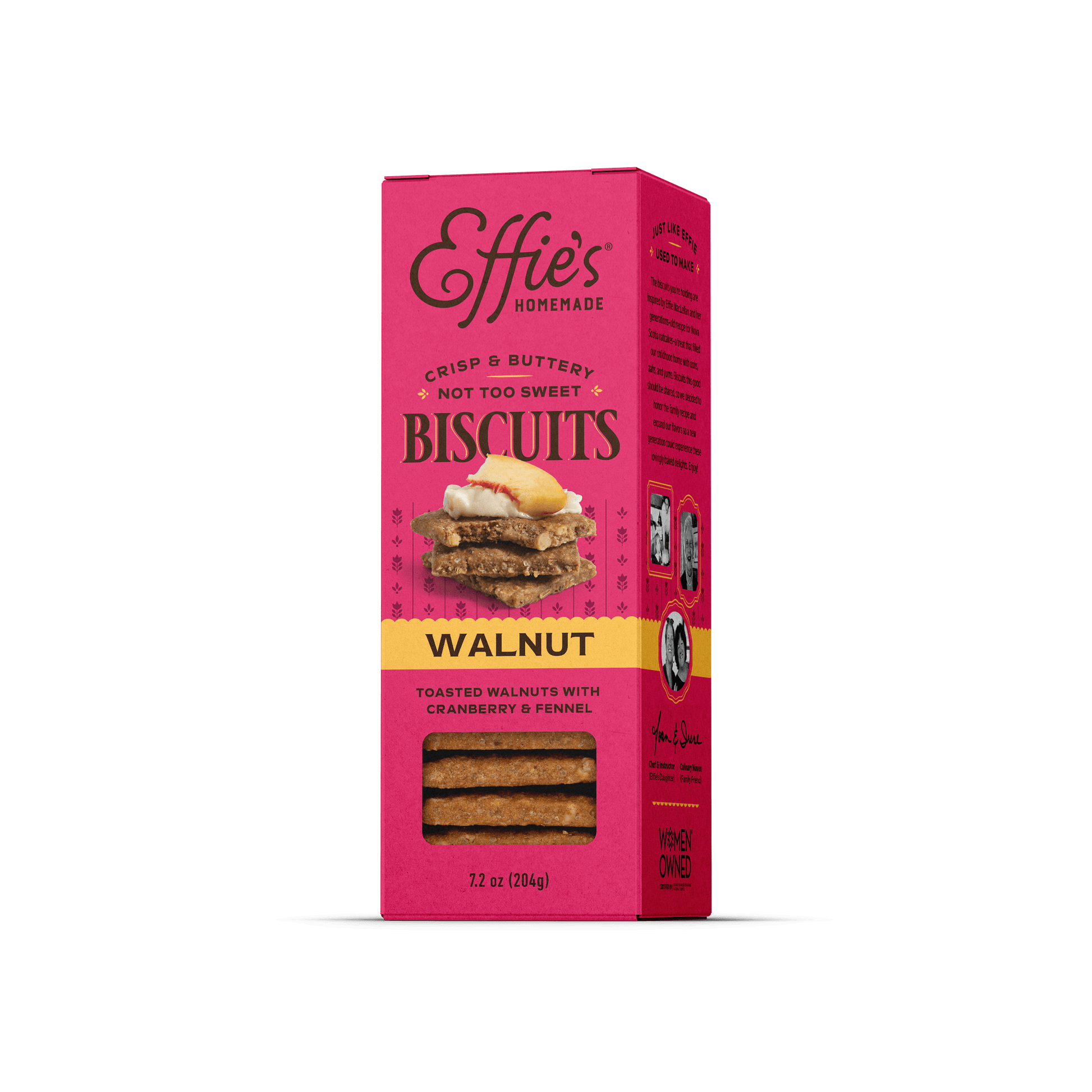 Effie's Walnut Biscuits 7.2 oz